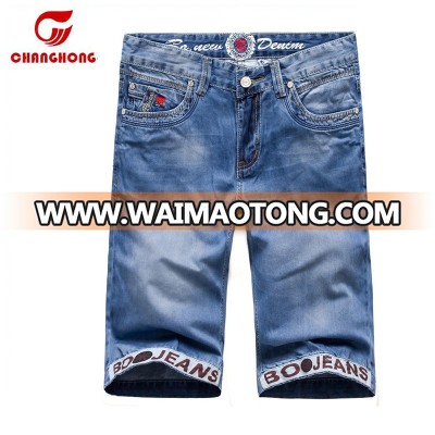 New fashion style short jeans men stylish jeans pants for boys